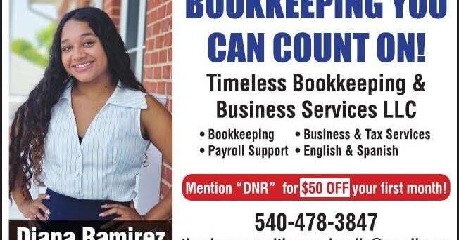 Timeless Bookkeeping & Business Services | Marketplace | dnronline.com