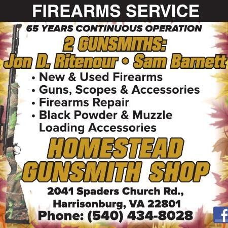 HOMESTEAD GUNSMITH SHOP
