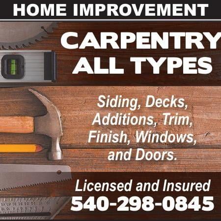 CARPENTRY ALL TYPES
