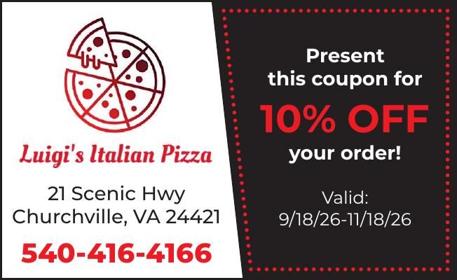 Luigi's Italian Pizza | Marketplace | dnronline.com