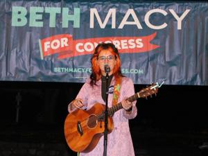 Beth Macy Supporters Gather at Turner Pavilion for Concert and Rally