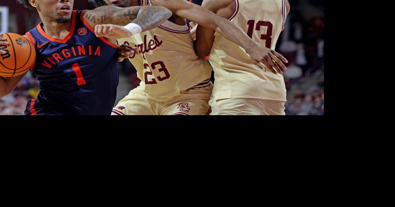 No. 17 Virginia comes from behind to win at Boston College