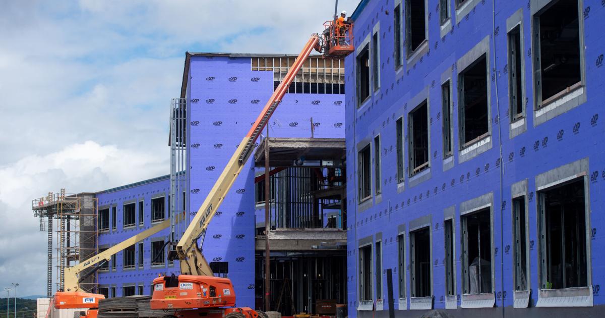 Rocktown High School Taking Shape Harrisonburg