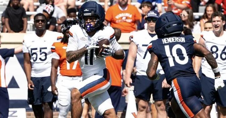 Virginia has plenty of production to replace at wide receiver