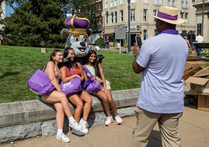 JMU Students Explore Downtown Harrisonburg At Block Party