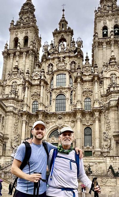 Father Son Conquer Europe #39 s Camino Portuguese Pilgrimage News