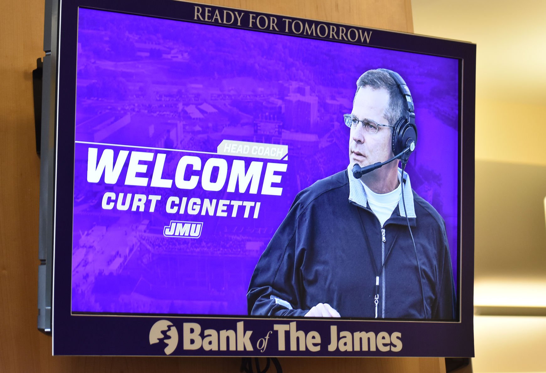 Cignetti Introduced As Eighth Football Coach In JMU History | Photo ...