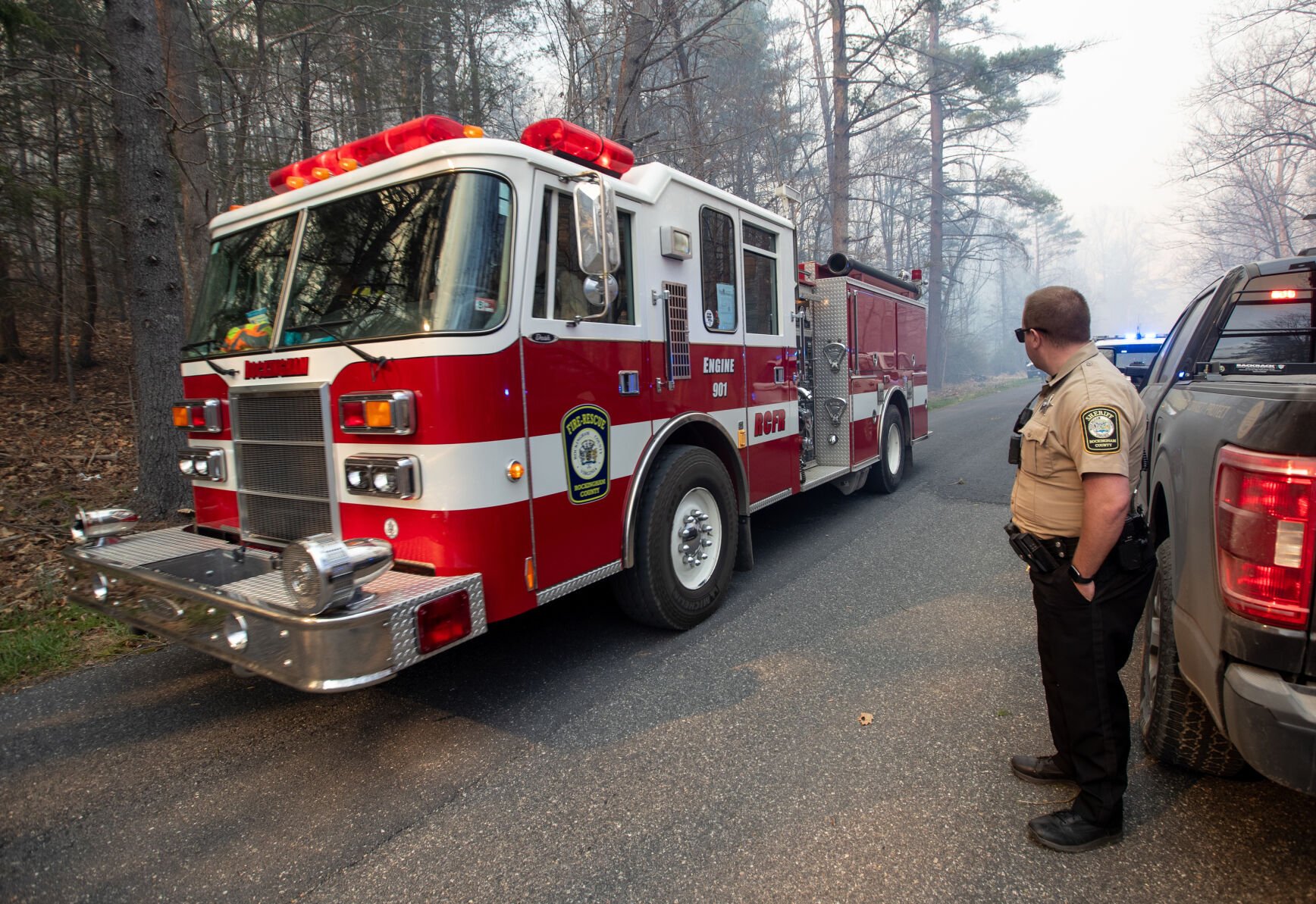 Brushfires Continued Over Night For Area Firefighters | Harrisonburg ...