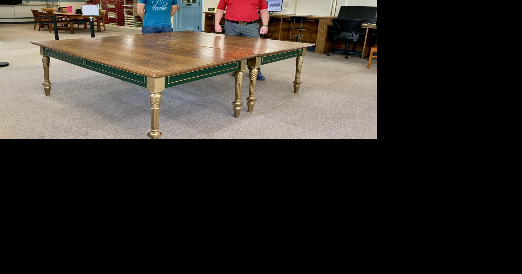 Rockingham County Circuit Court Tables Restored To Former Glory e