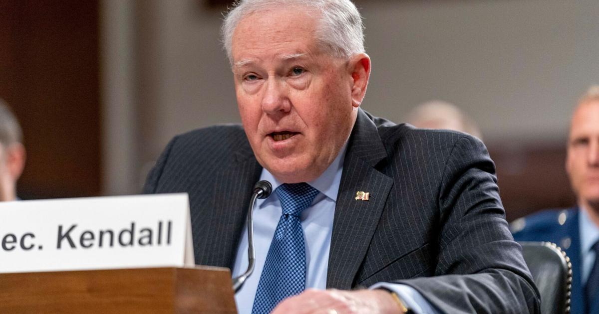 Pentagon revokes former Air Force Secretary Frank Kendall's access to classified information The Pentagon has revoked former U.S. Air Force Secretary Frank Kendall's access to classified information By JESSE BEDAYN and KONSTANTIN TOROPIN - Associated Press Aug 7, 2026 3 hrs ago