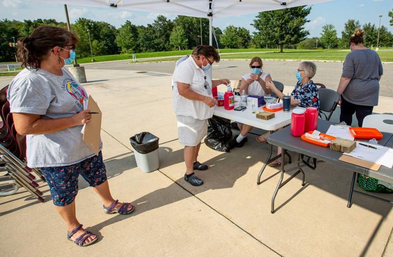 Harrisonburg School Nurses Host DriveThru Immunization Clinic
