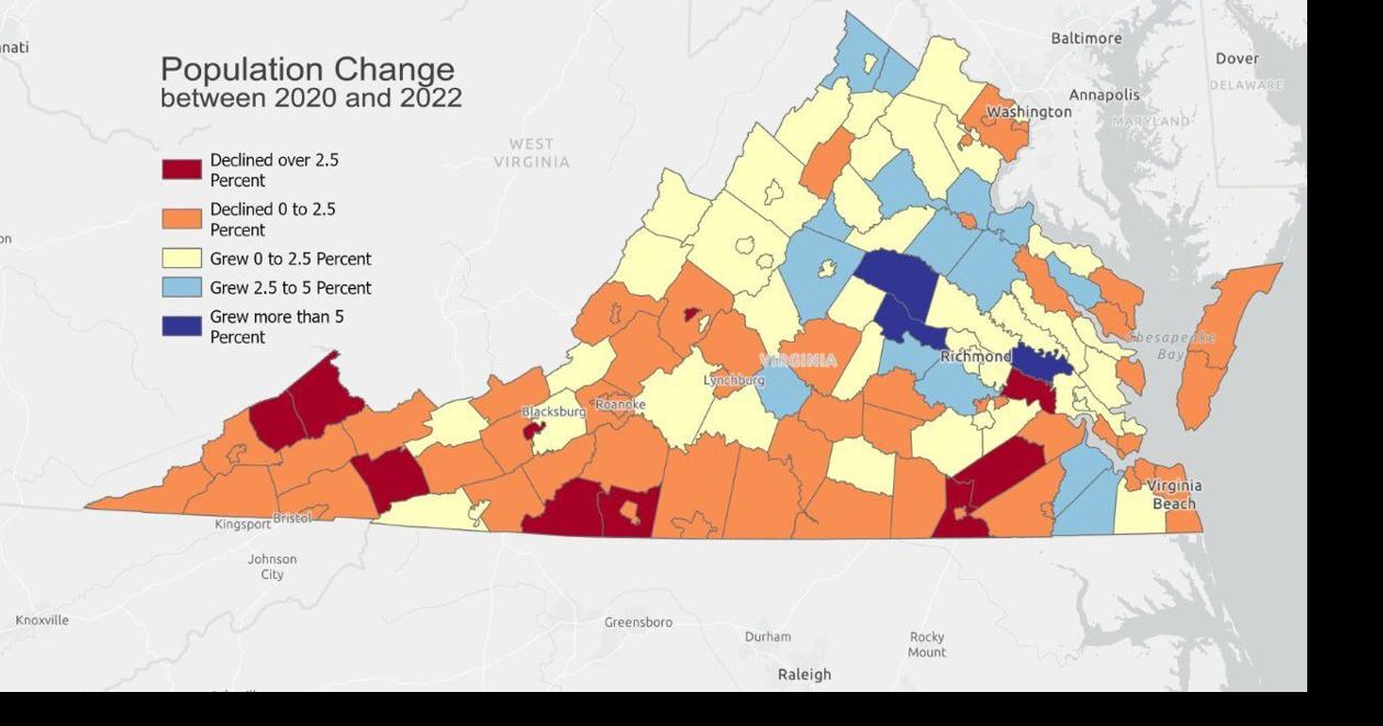 Deurbanization Of Northern Virginia A Factor In Harrisonburg, County ...