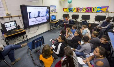Stone Spring Students Skype With Nasa Engineer Harrisonburg Dnronline Com