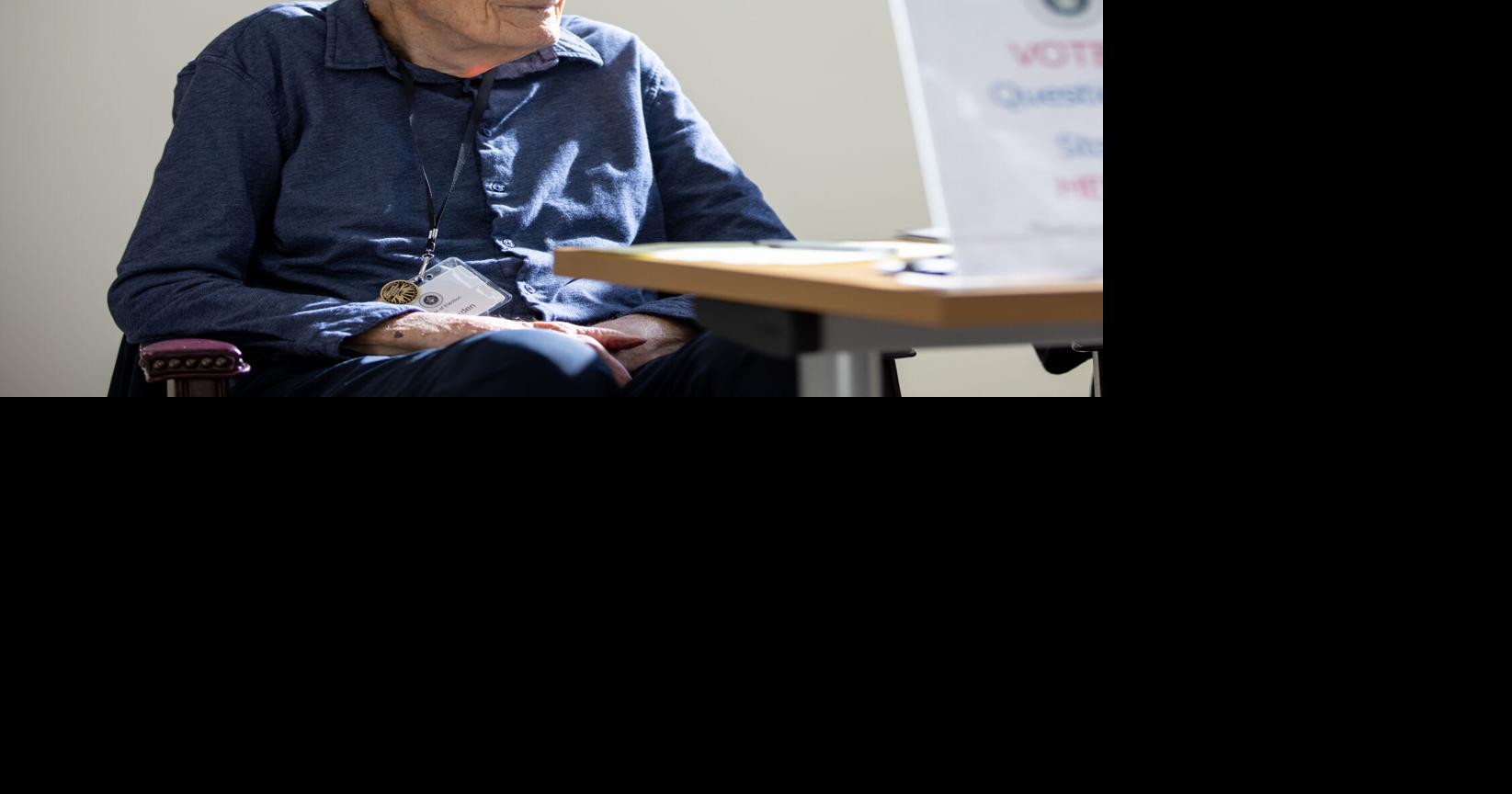 95-year-old poll worker says it's his civic duty to volunteer ...
