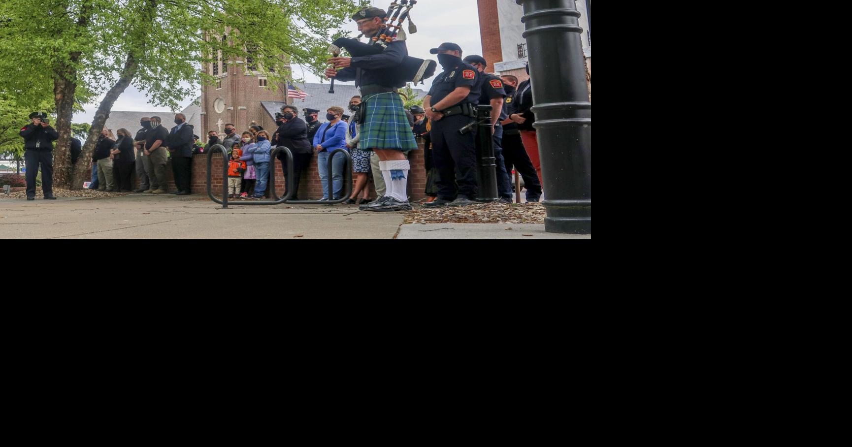 Local Police, Officials Pay Tribute To Fallen Officers | Dnronline ...