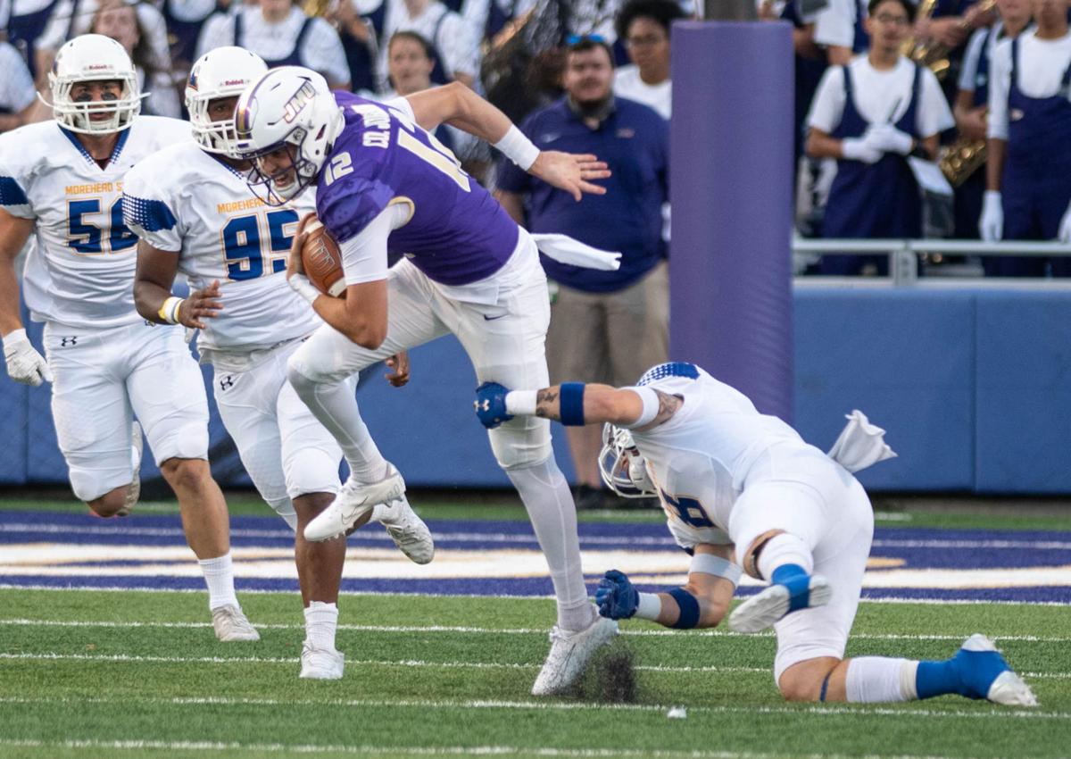 JMU Blows Past Morehead State