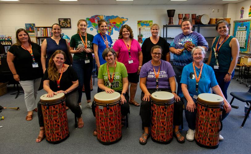 RCPS Hosts National Drumming For Teachers