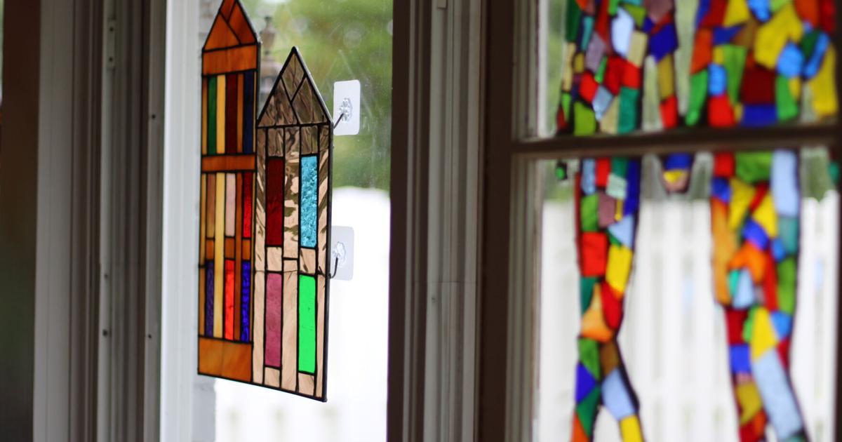 Paster Window City Presbyterian Pastor Crafts Window To 'Beautiful Day In The ...