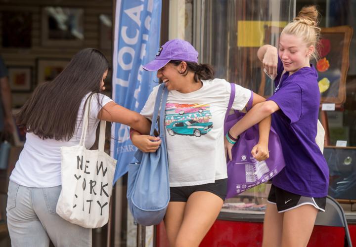 JMU Students Explore Downtown Harrisonburg At Block Party