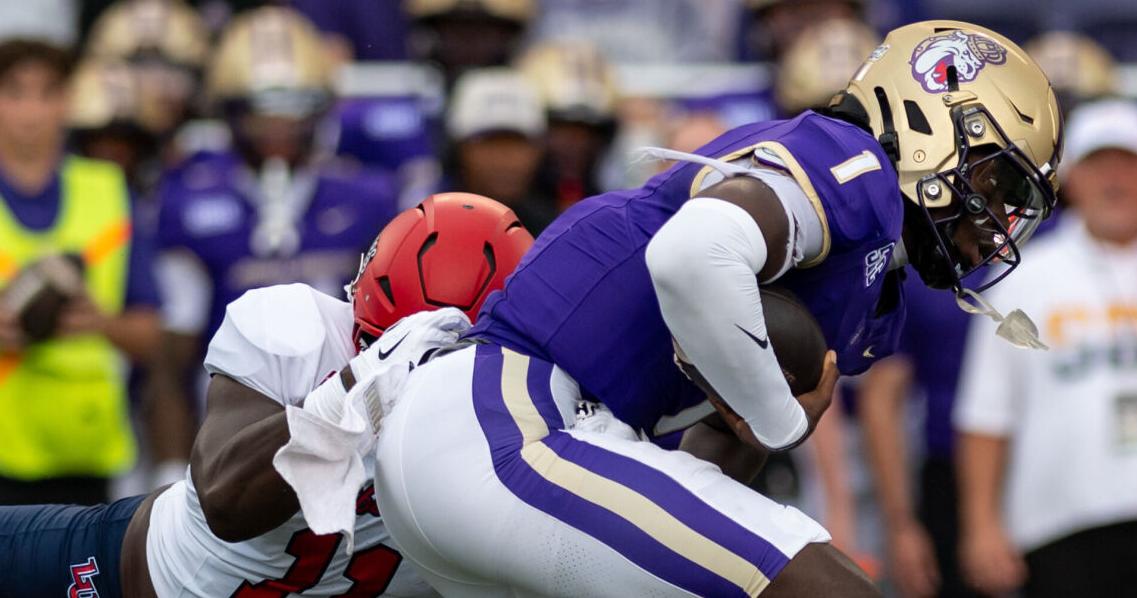 COLLEGE FOOTBALL | JAMES MADISON JMU football notebook: OC Cam Aiken wants offense to be more aggressive in pass game By CATIE HARPER Daily News-Record Sep 8, 2026 2 hrs ago