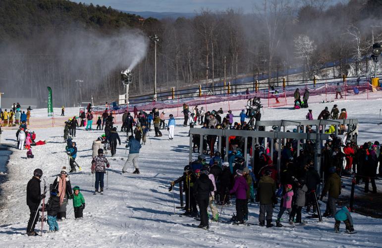 Cold Snaps Create Good Conditions for Massanutten Ski Slopes Despite