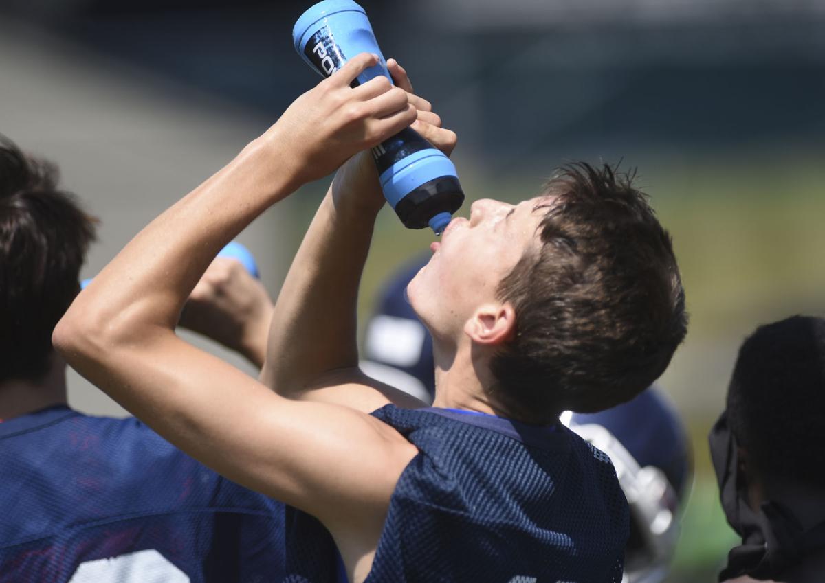 First Day Of Football Practice At Hhs Photo Dnronline Com