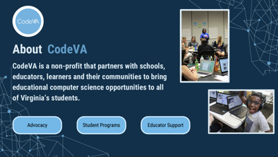 HCPS Announces First-Ever Partnership With CodeVA | News | dnronline.com