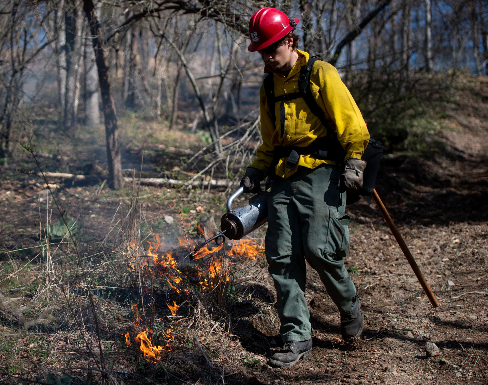 Slate Lick Fields Prescribed Burn | Photo | Dnronline.com