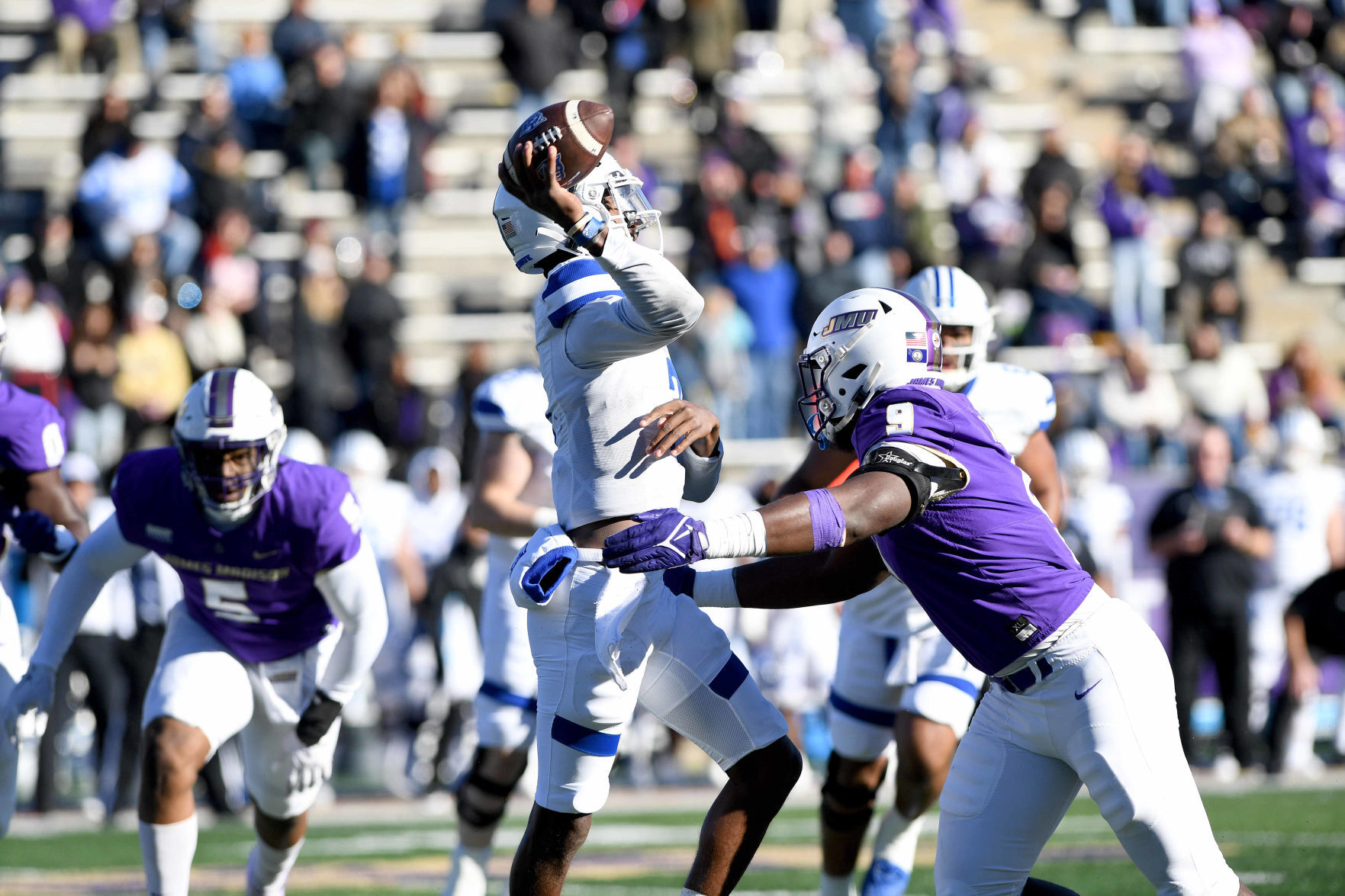 Second-Half Defense Propels Dukes To Comeback Win | Local College ...