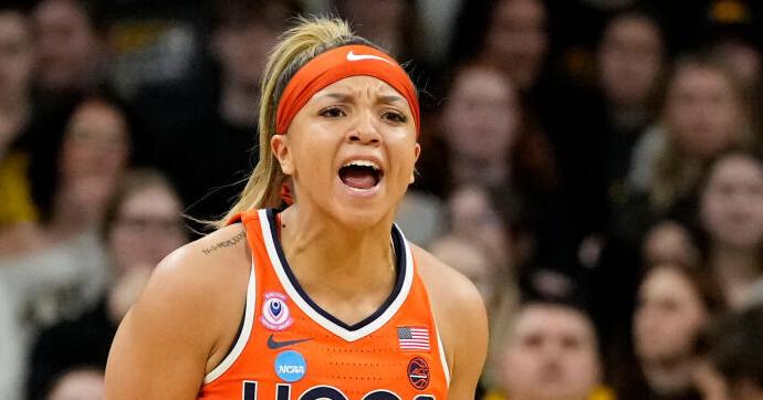 No. 10 seed Virginia women's basketball beats second-seeded Iowa 83-75 in double-overtime stunner