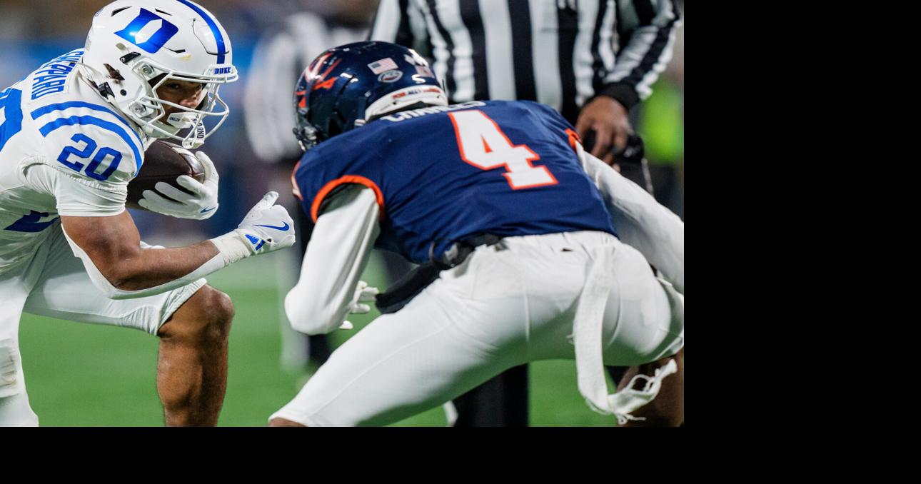 Virginia football's ACC title game rematch vs. Duke set for a Friday night