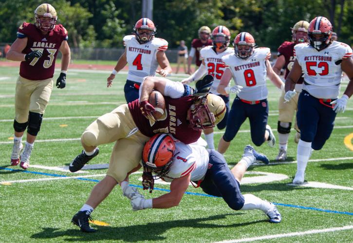 Football Claims Big Win at Southern Virginia - Bridgewater College