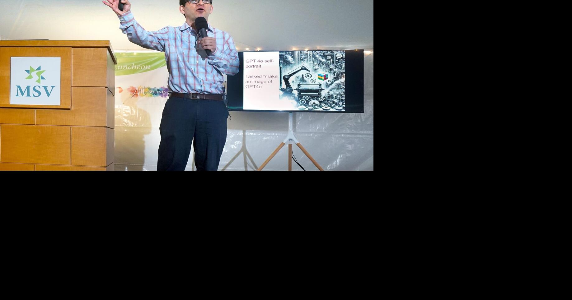 'This is our future': AI expert shows tools to business leaders ...