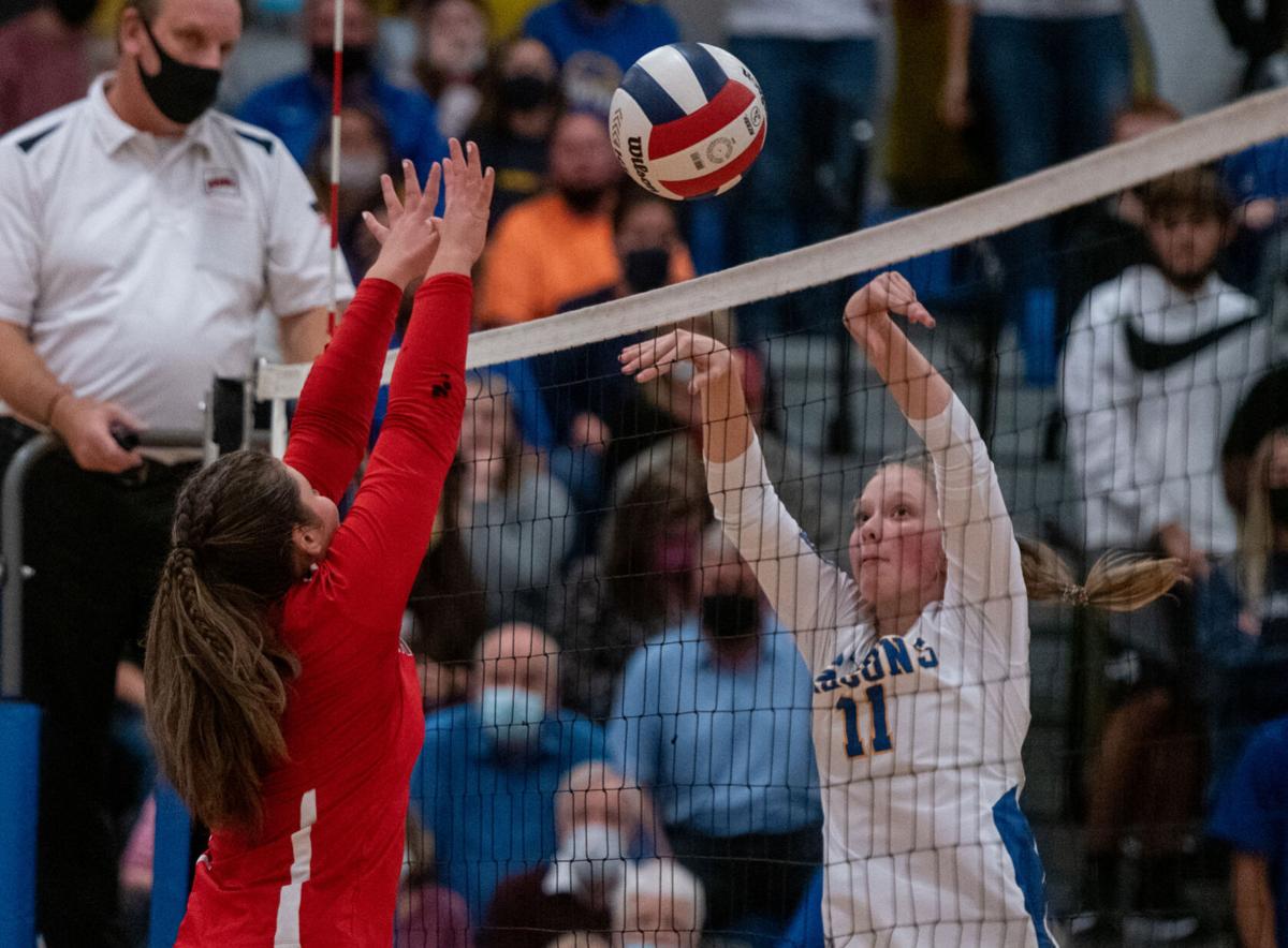 Central vs. East Rockingham Volleyball