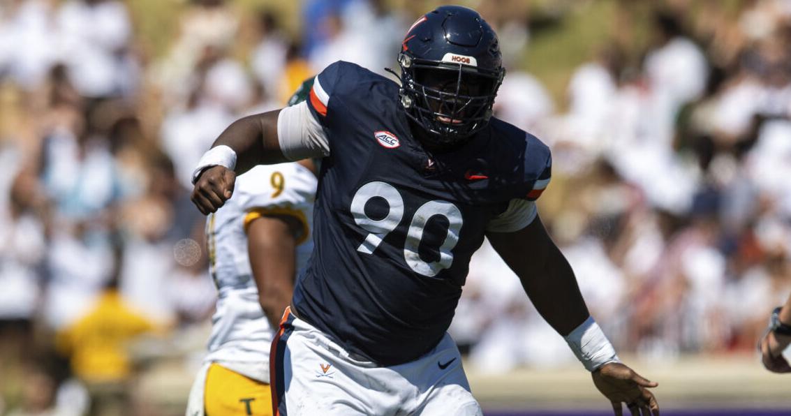 Los Angeles Chargers sign Virginia football DT Jahmeer Carter to UDFA deal