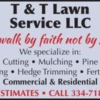 T&T LAWN SERVICE LLC - Ad from 2026/10/30