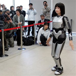 talking female robot