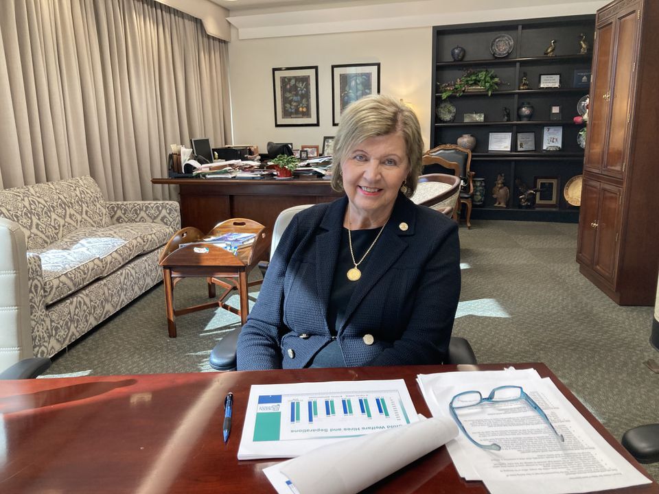 Alabama Department of Human Resources Commissioner Nancy Buckner talks about the agency's difficulties with high turnover rate among child welfare workers.