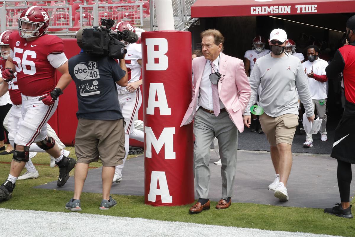 Saban get to have recruits back on campus
