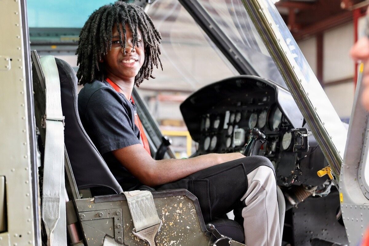 Gold Star families explore aviation heritage at interactive FOAA event