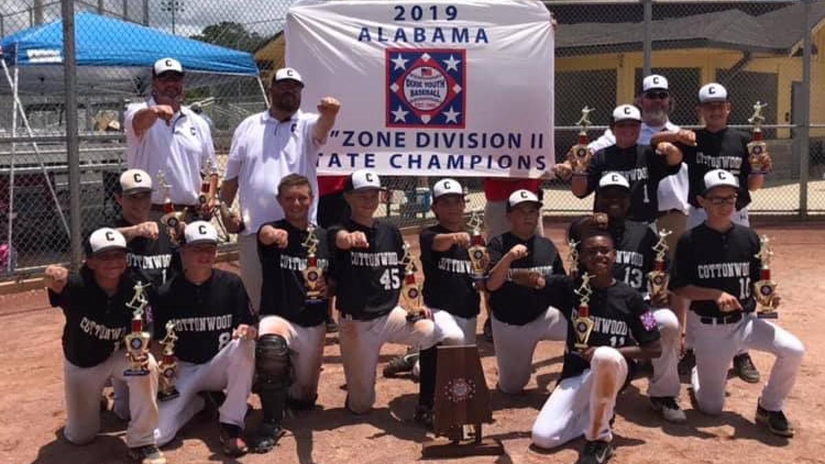 Cottonwood Captures Dixie Ozone Division Ii State Title Local Dothaneagle Com Dixie Youth Aa Coach Pitch Baseball State Tournament Dothan Alabama Scores July 2022