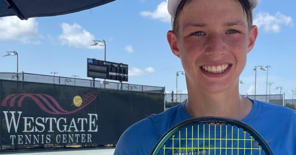 During the weeklong tournament which began with 192 players, Dolinsky played six matches to reach the finals.