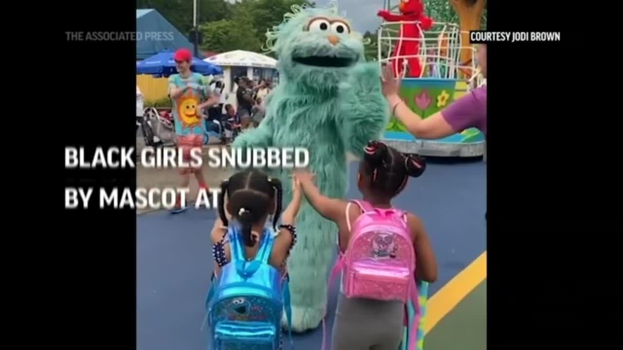 Sesame Place theme park apologizes after Black girls snubbed at parade