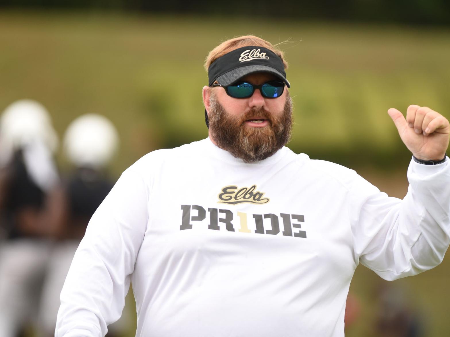 Elba Head Football Coach Pate Harrison Who Had Been On