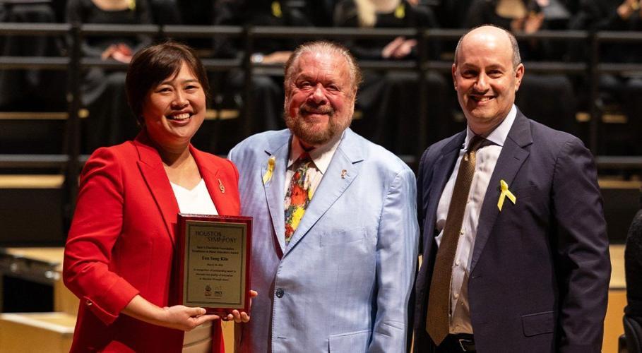 TROY alumna earns Houston Symphony’s award for excellence in music education