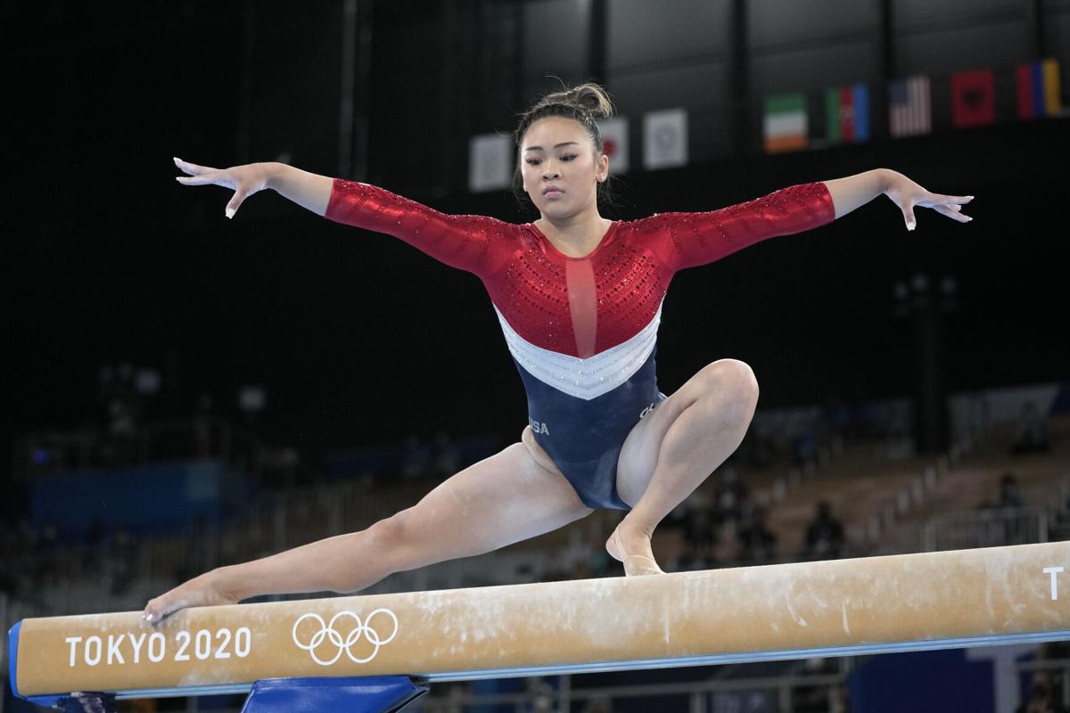 Auburn’s Suni Lee enters beam finals on last day of gymnastics at Tokyo