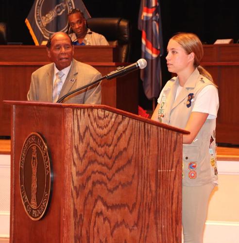 Girl Scout earns highest honor for dog park project in Enterprise