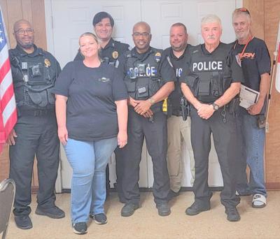 level plains police recognized community service