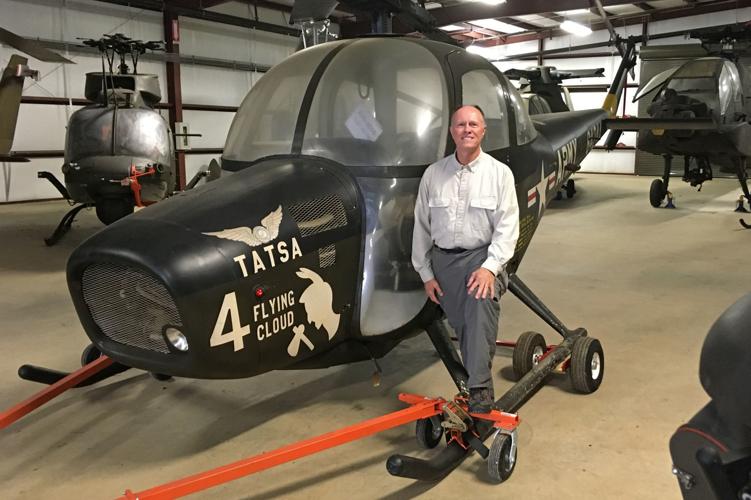 funds raising Climb restoration project helicopter for