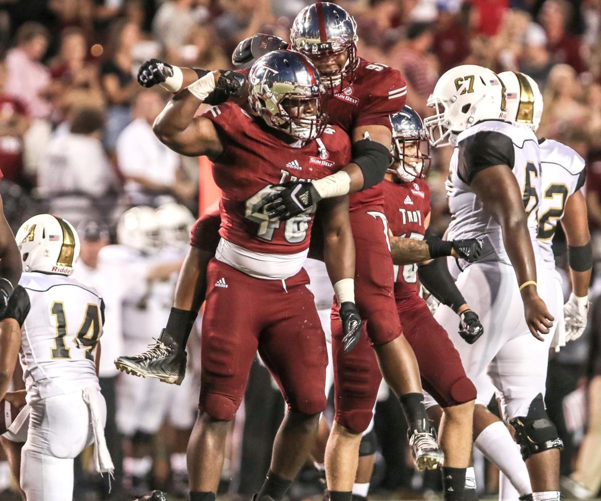 Troy defensive tackle Marcus b building on strong finish to 2017
